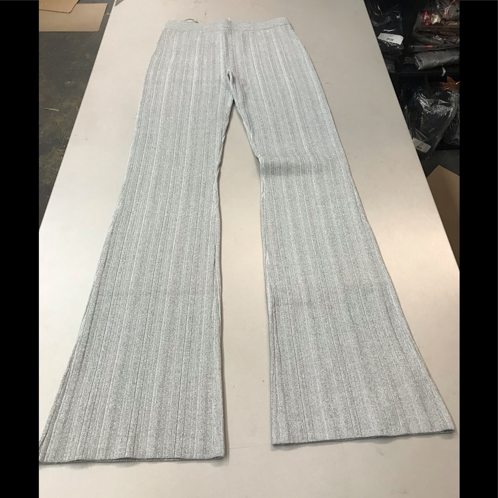 NWT,Derek Lam 10 Crosby Rasia Rib Knit Pant,grey - Picture 12 of 16